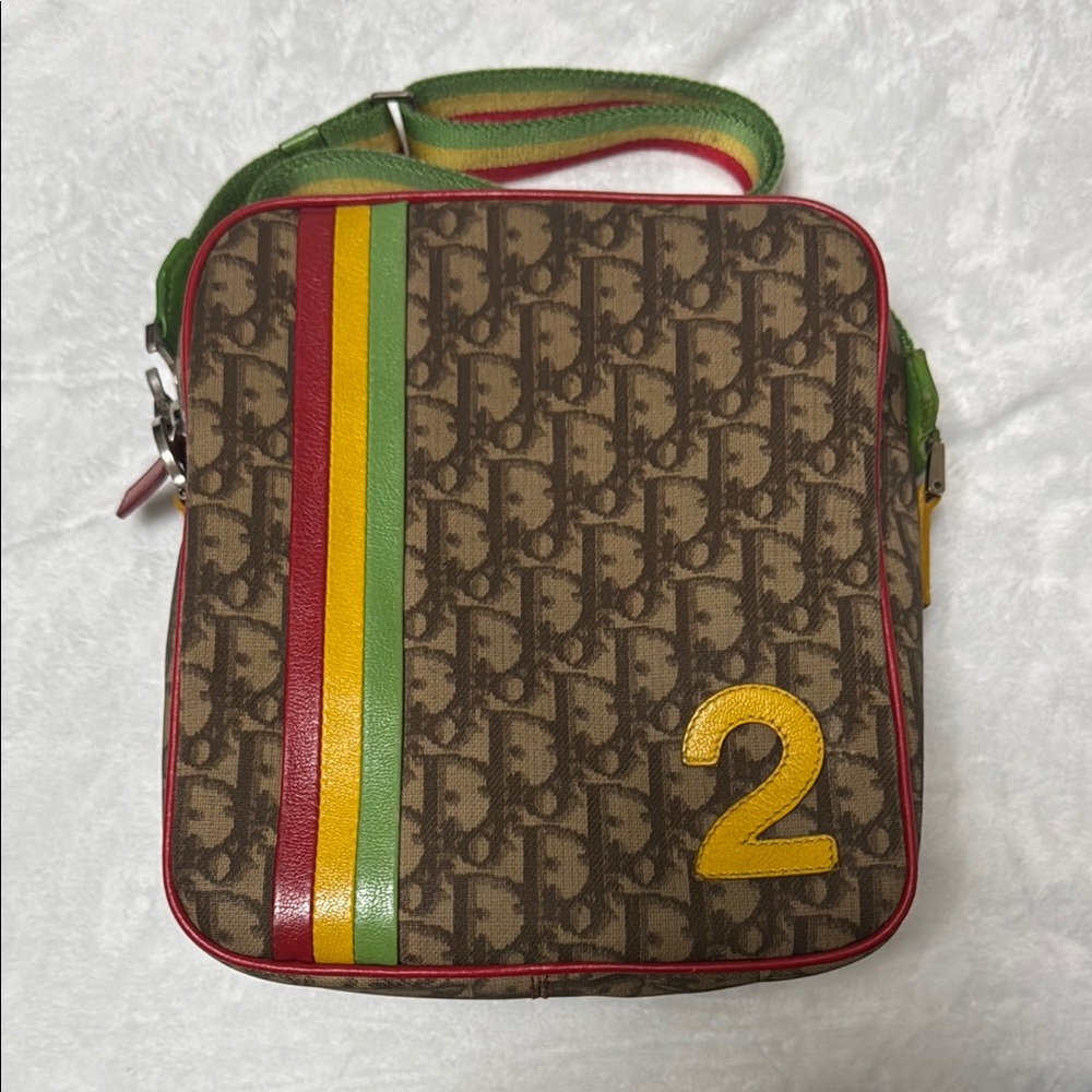 Dior Rasta Trotter Messenger Bag - Coated Canvas